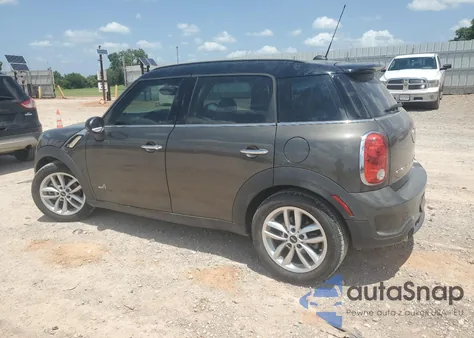 2014 Mini Cooper S Countryman z USA, uszkodzony, nr VIN WMWZC5C58EWP35183